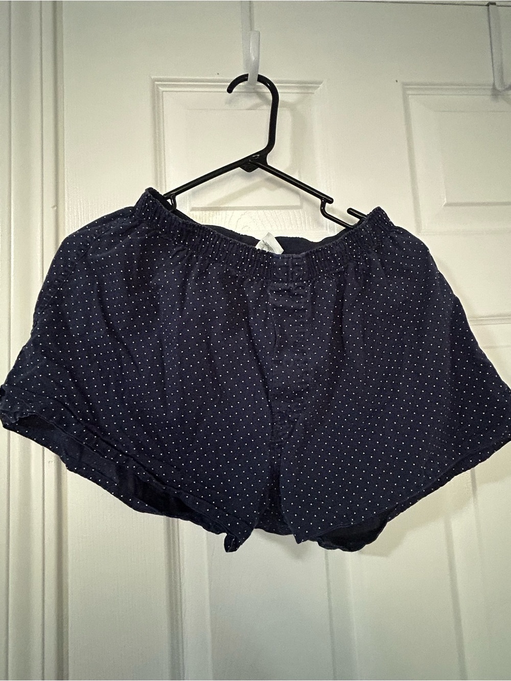 Uniqlo Navy Blue Kids Skirt with Subtle Dot Detail